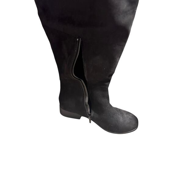 American Eagle Knee High Black Boots Size 9W - Picture 4 of 6